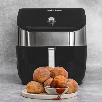Apfelkuchen-Donut-Bällchen - Backen mit dem Air Fryer von Instant Brands