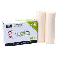 Vesta - Packung mit 2 geprägt Rollen Bio 20 x 609 Cm