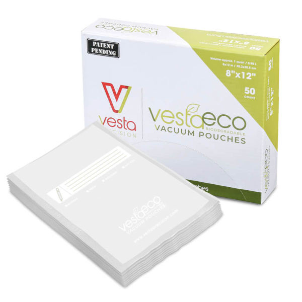 Vesta - Packung mit 50 Beutel Bio 20 x 30 Cm