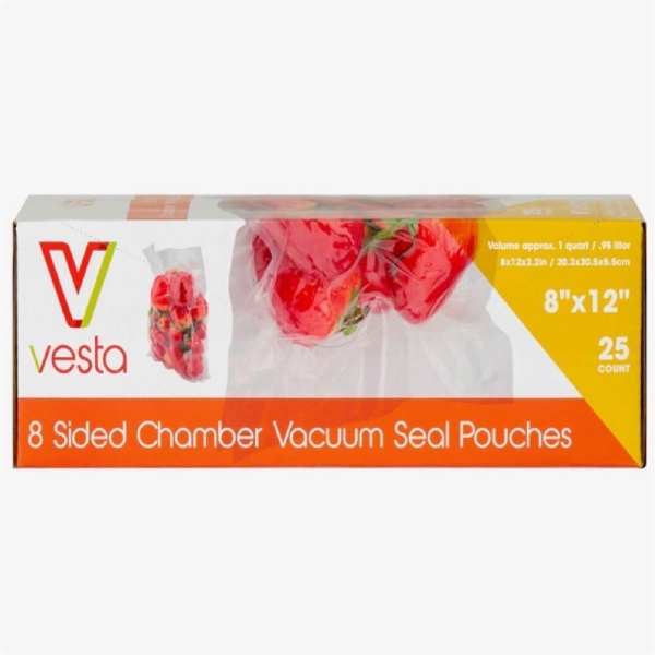 Vesta - Packung mit 25 Beutel für Vertikal-Vakuum 20 x 30 x 5 cm