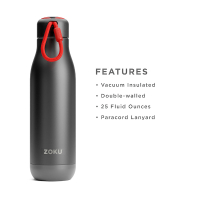 Zoku - Edelstahl Trinkflasche L 750ml