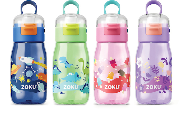 Zoku - Kindertrinkflasche Flip Gulp